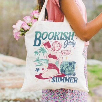 Feral Girl Summer Raccoon Tote Bag